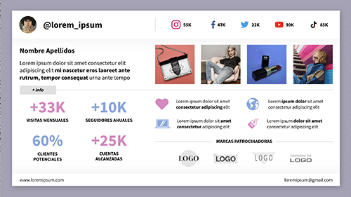 Cv influencer