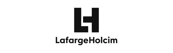 Logótipo da Lafarge Holcim, que utiliza Genially
