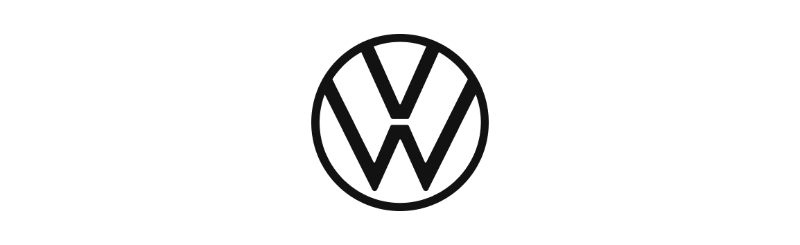 Logotipo de la empresa Volkswagen, usando Genially