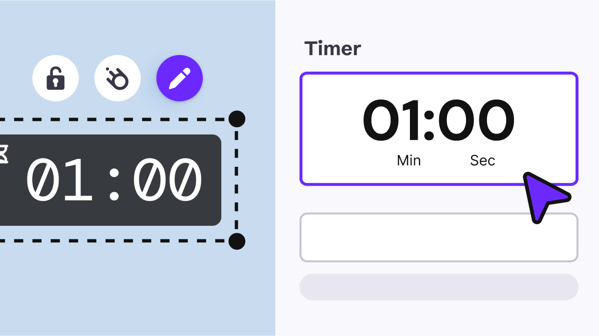 Gamification pre-built widgets