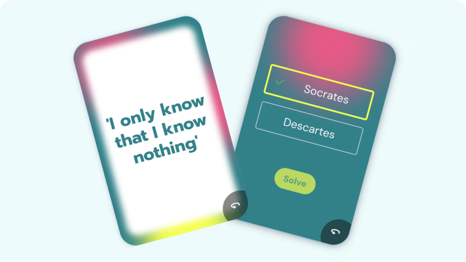Gamification flipcards