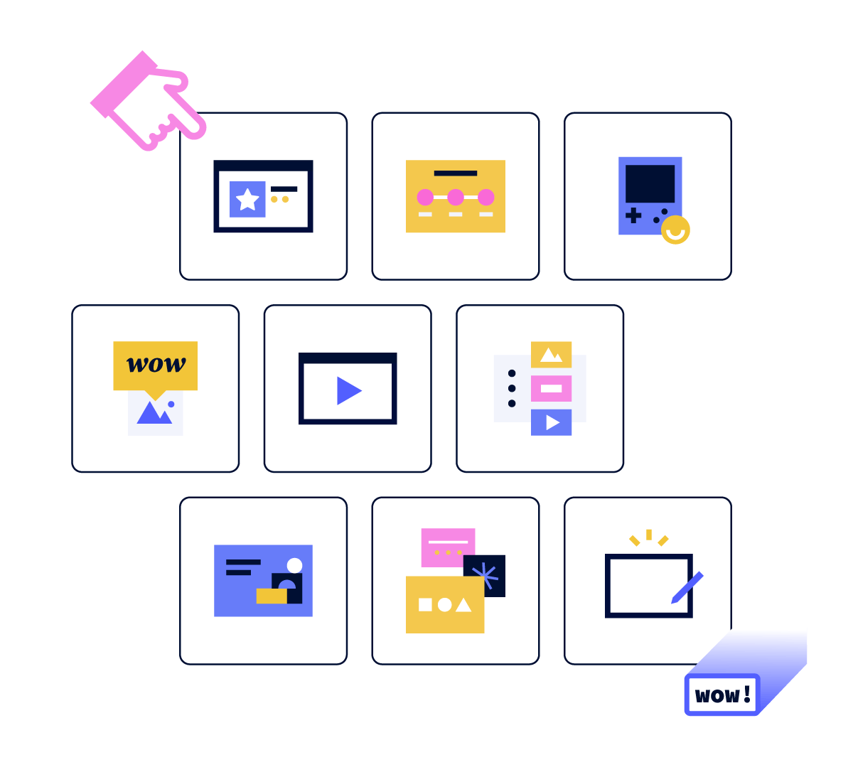 Icon illustrations by Genially