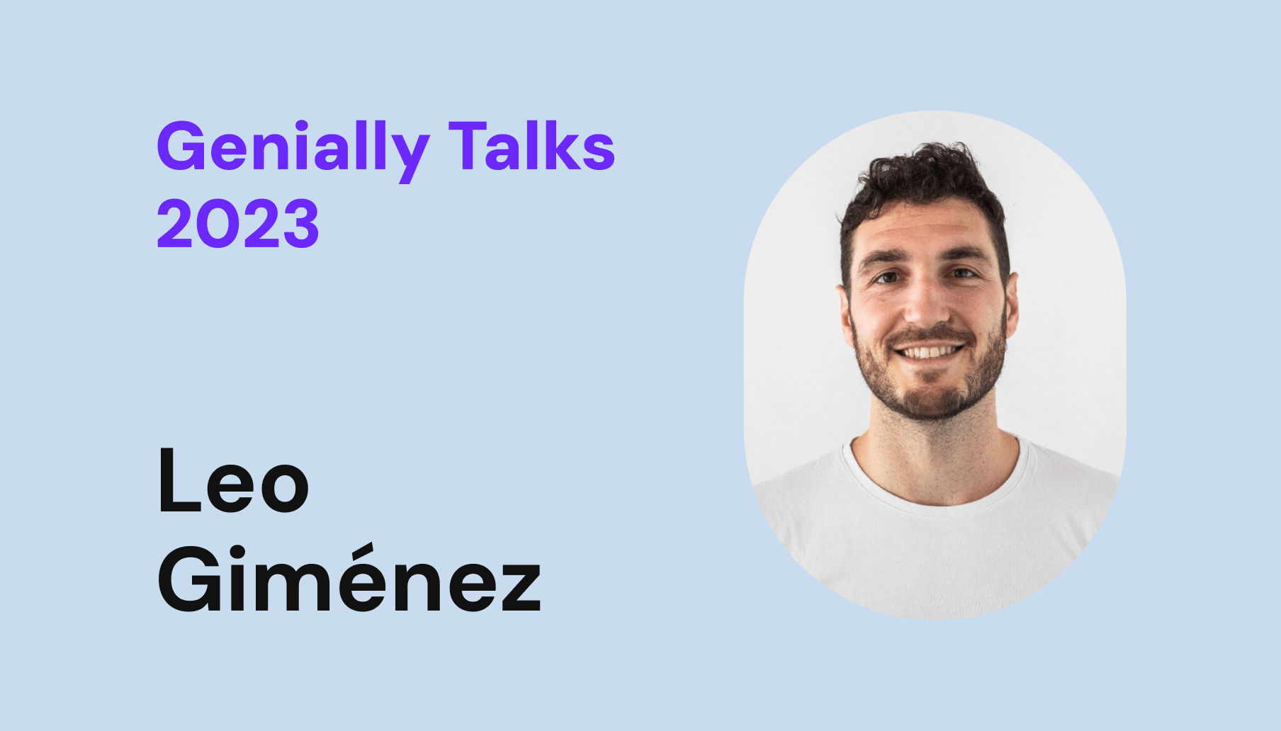 Miniatura de genially talks con Leo Giménez