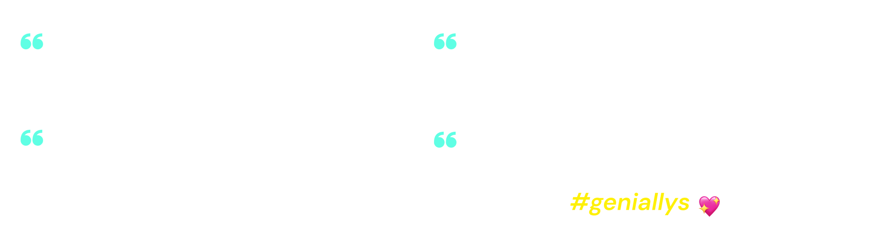 Comentários de pessoas que classificam a ferramenta de forma genial
