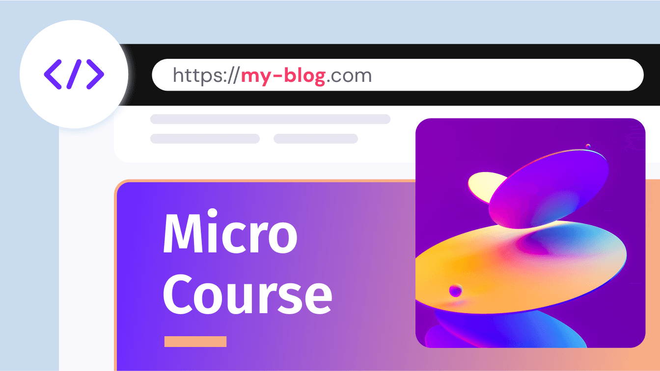 My blog Micro Course