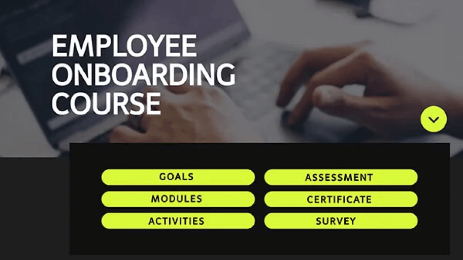 Employee onboarding course