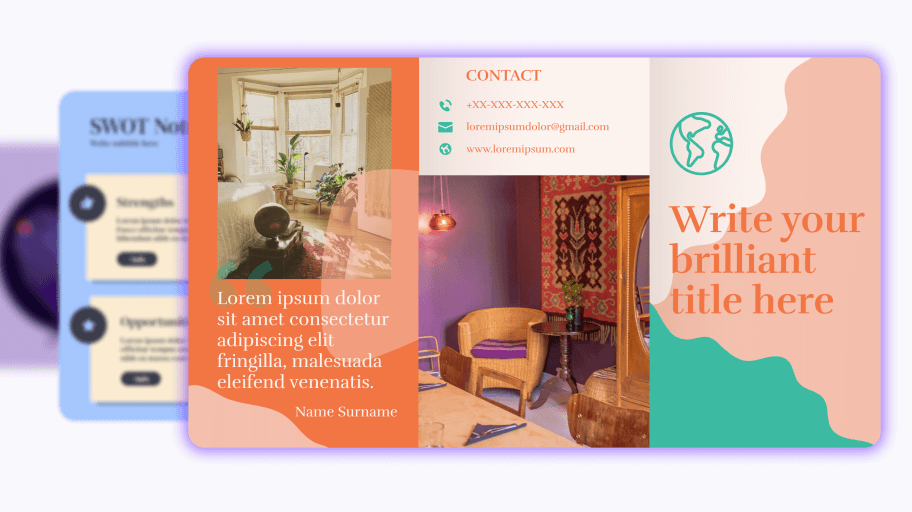 Interactive Digital brochures template