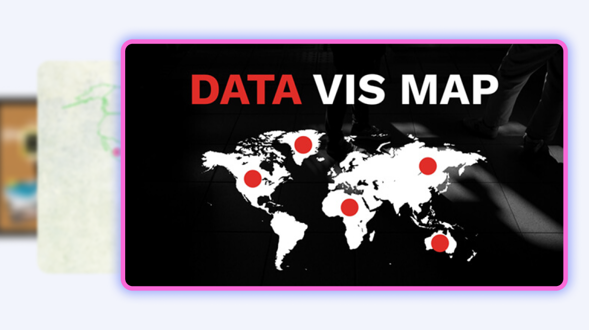 Interactive maps templates from Genially
