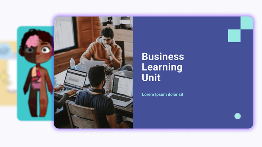 Interactive Educational resources template