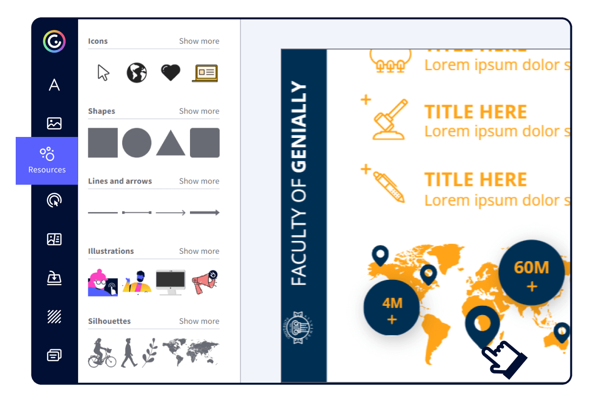 Online digital brochure template edition